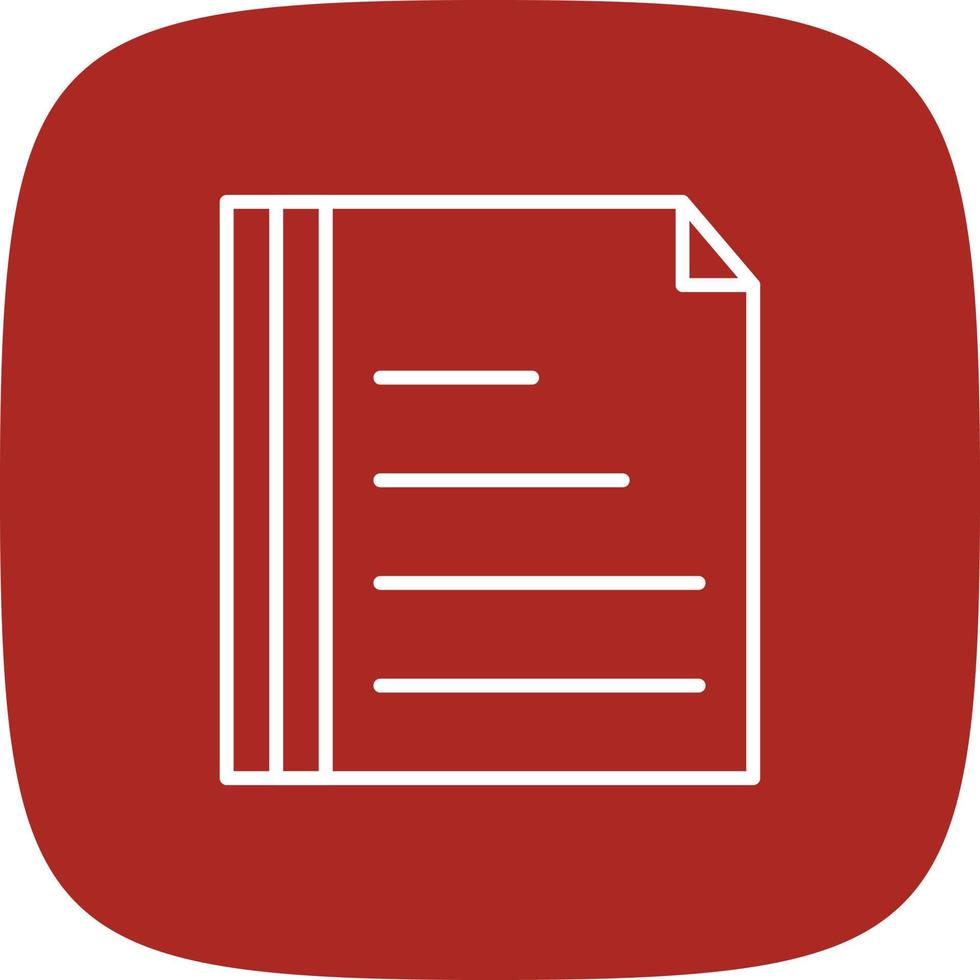 Documents Line Round Corner 10034912 Vector Art at Vecteezy