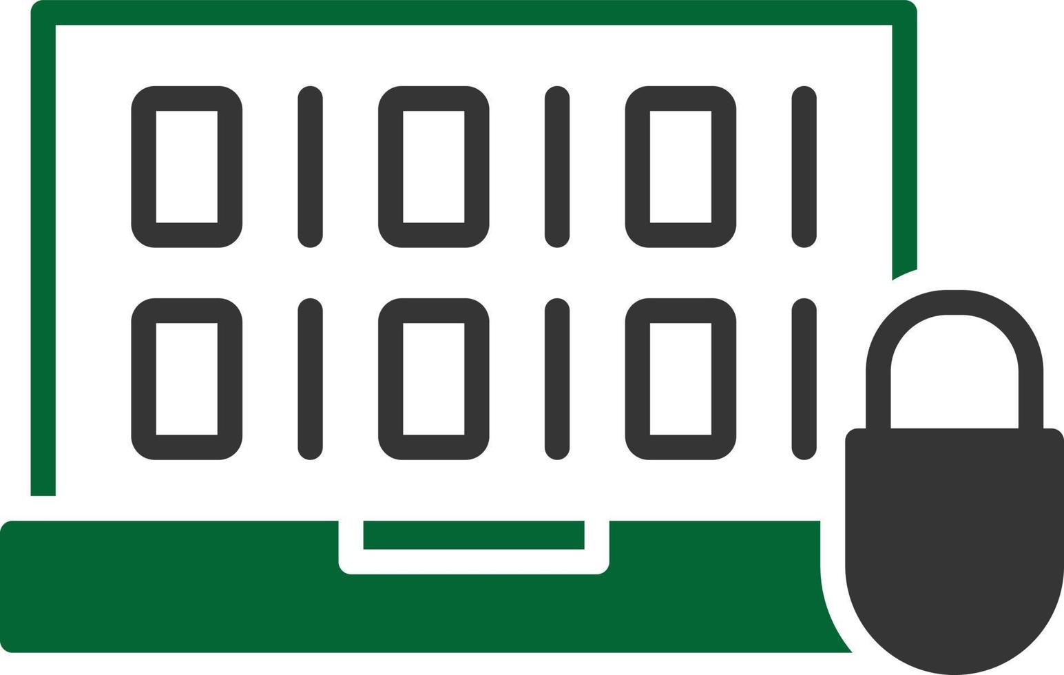 Coding  Line Round Corner vector