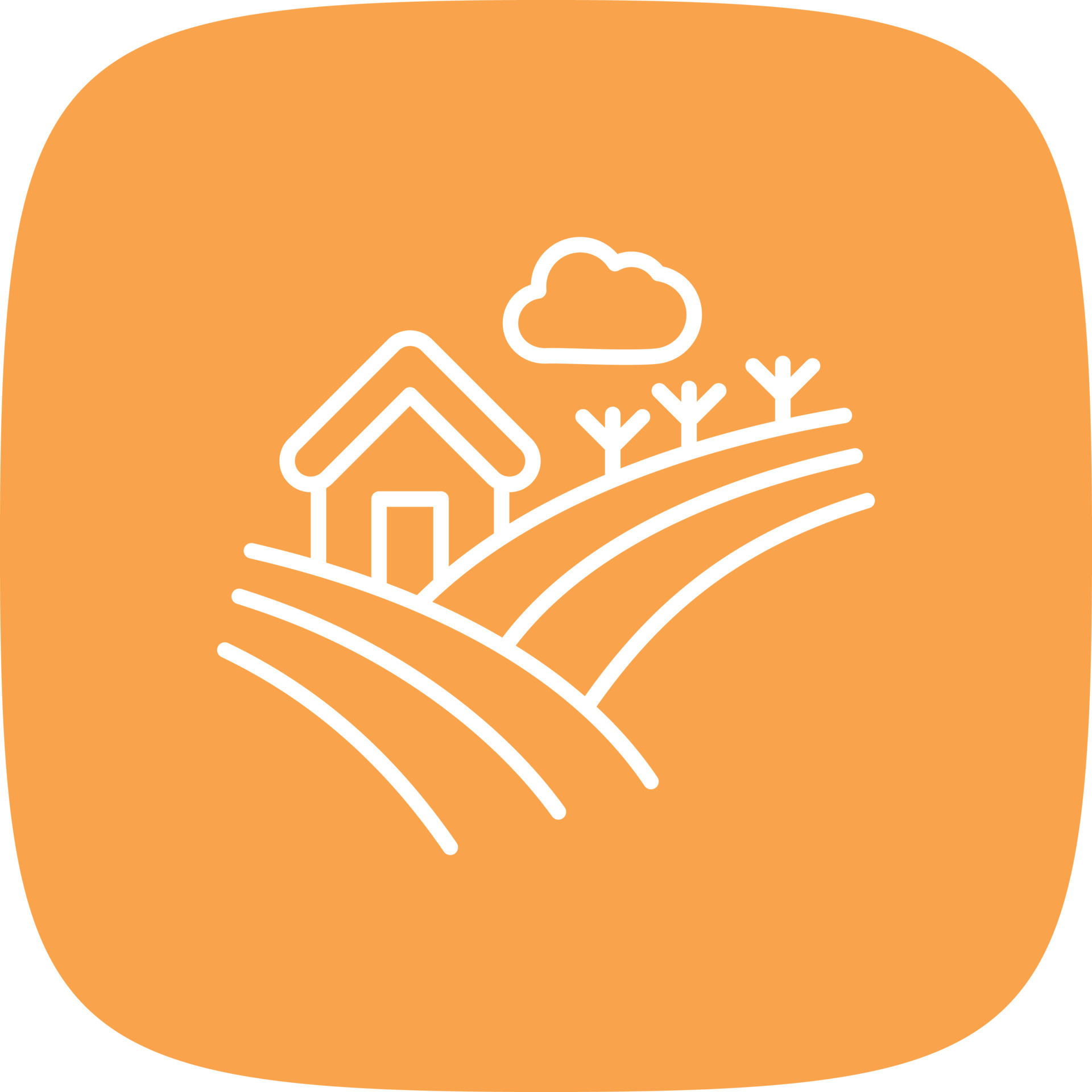 Field Line Round Corner 10035106 Vector Art at Vecteezy