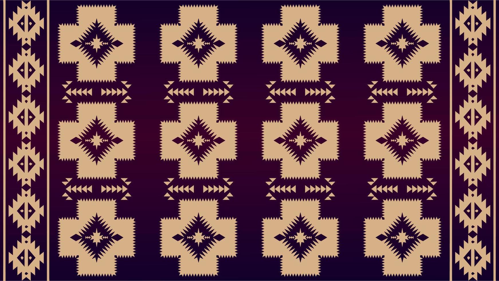 jamdani febric patrón diseño ilustración 1 vector