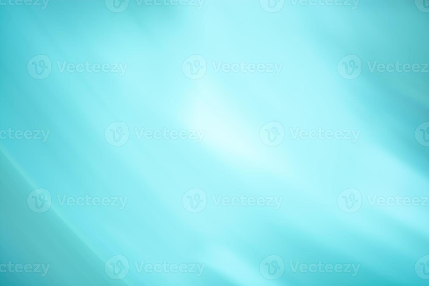 Turquoise blue background banner with white light in the middle. Lines and waves. Abstraction photo