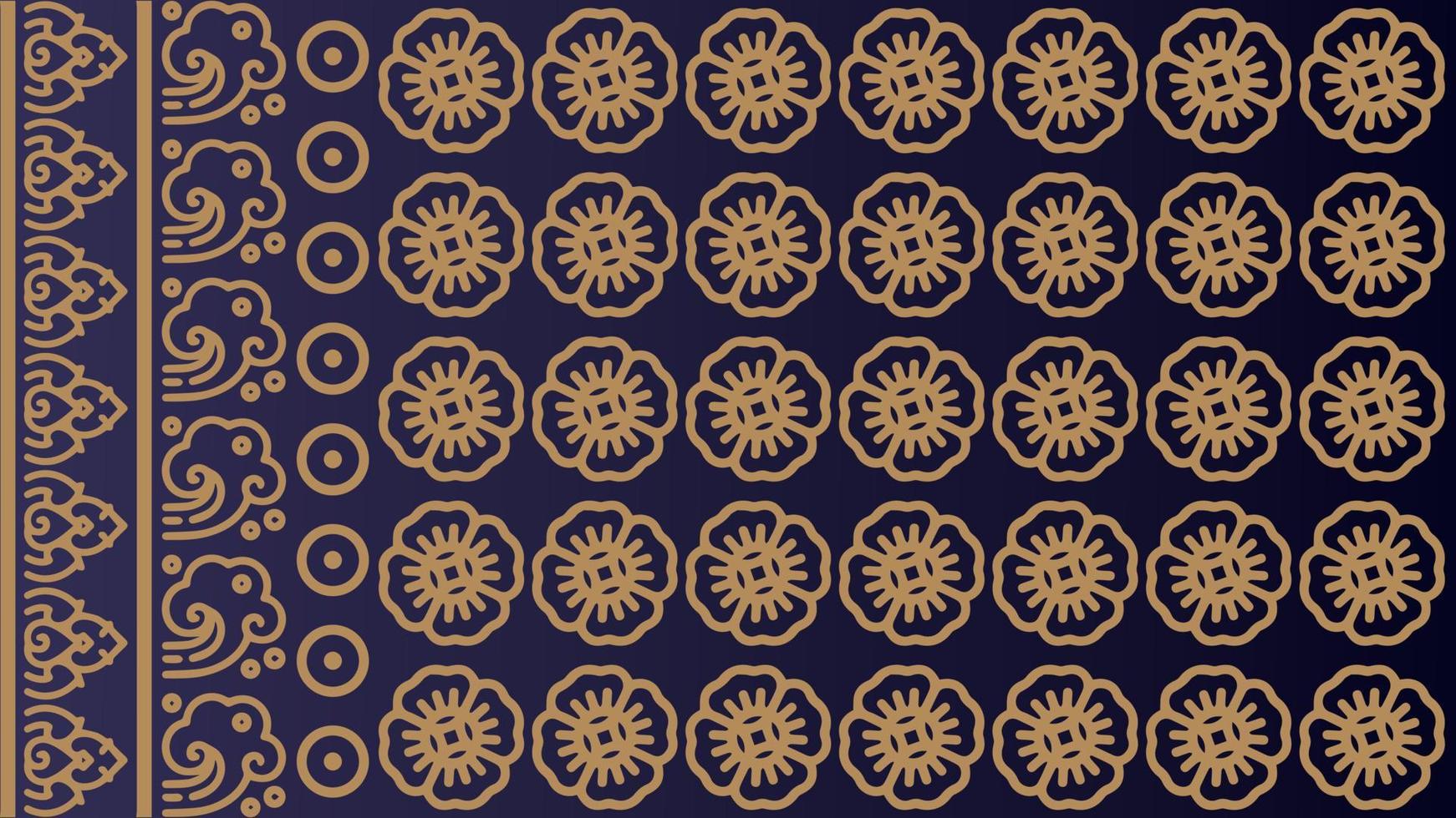 Gradient Color Fabric Pattern Design Vector Illustration