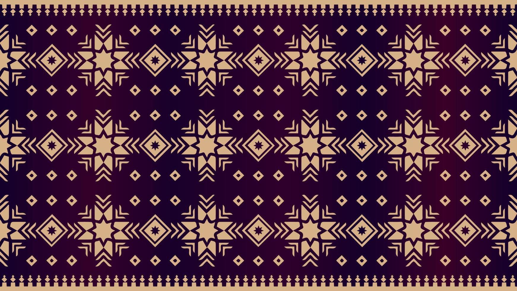 Gradient Color Fabric Pattern Design Vector Illustration