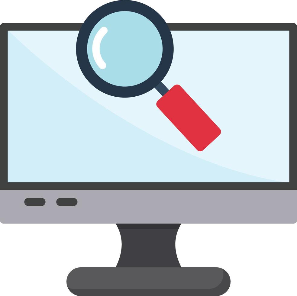 Search Flat Icon vector