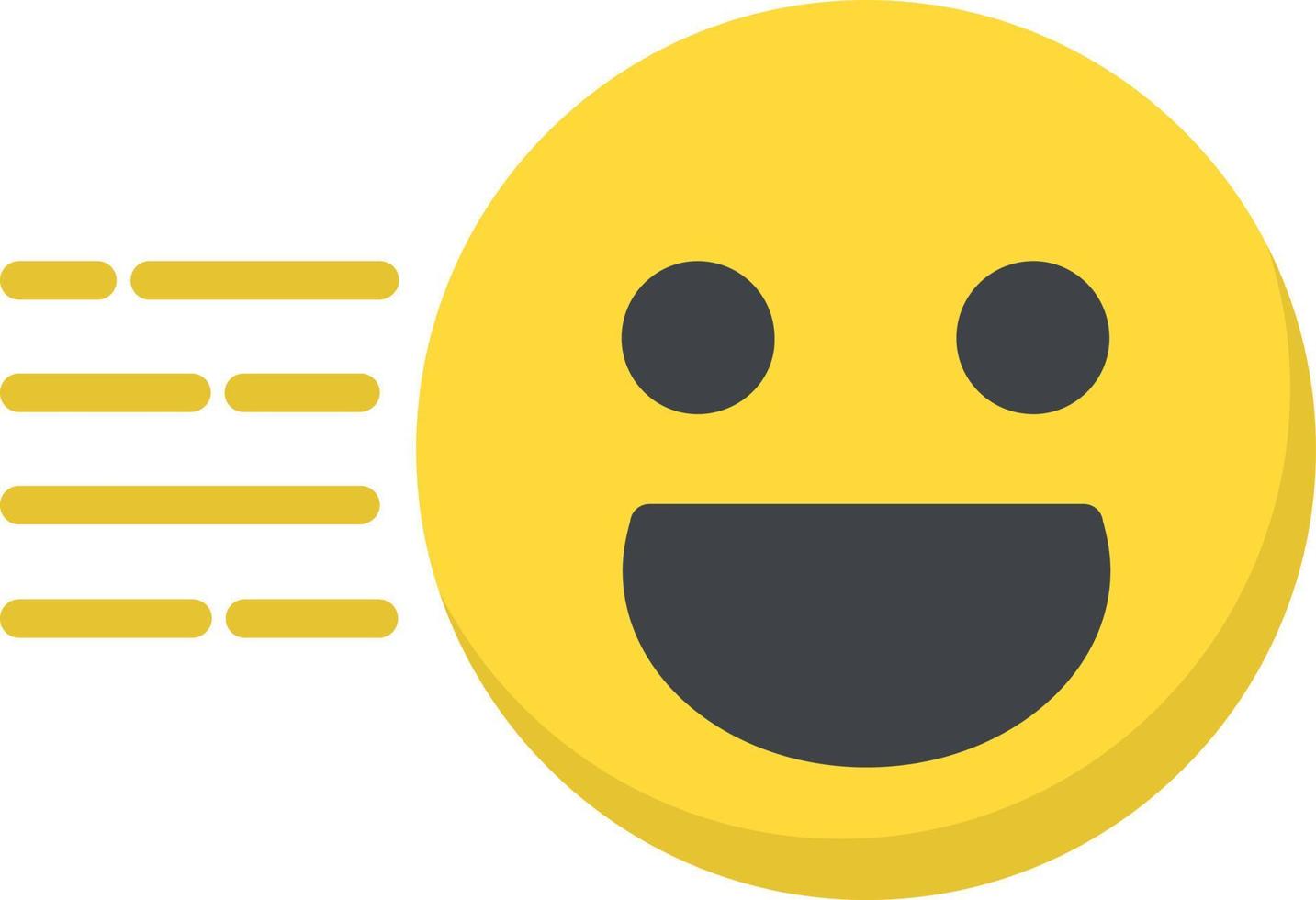 Laugh Flat Icon vector