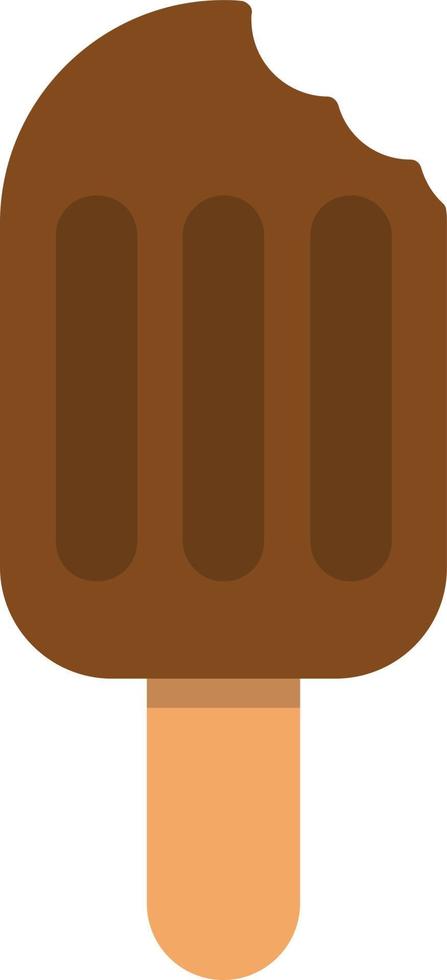 Ice cream Flat Icon vector