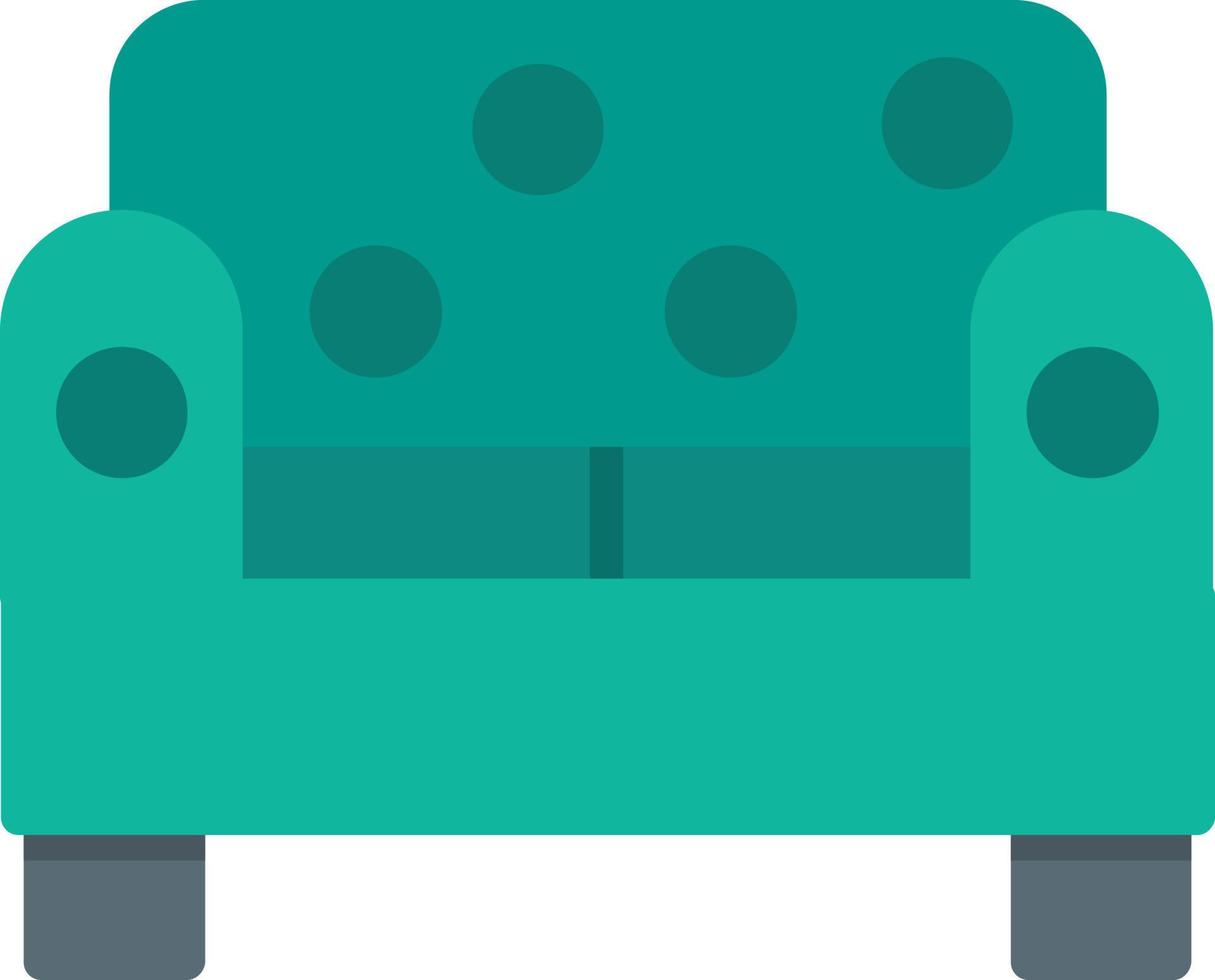 Sofa Flat Icon 10035688 Vector Art at Vecteezy