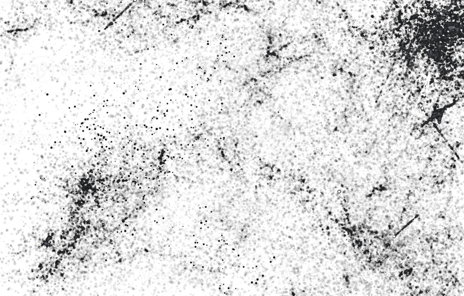 Monochrome particles abstract texture.Overlay illustration over any design to create grungy vintage effect and depth. photo