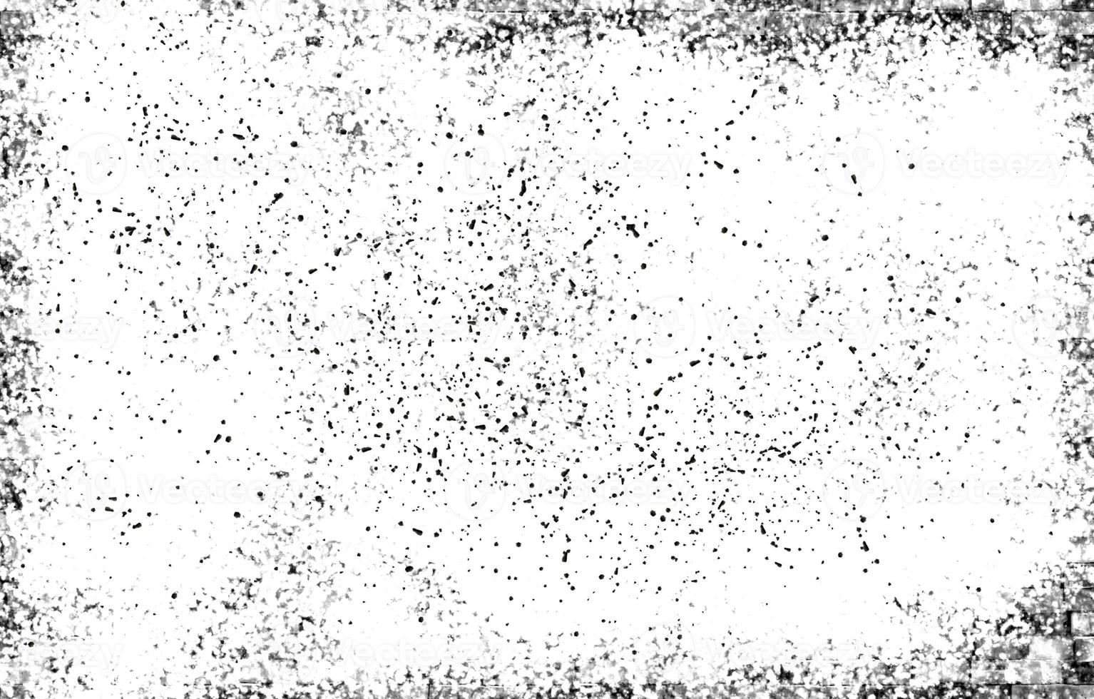 Monochrome particles abstract texture.Overlay illustration over any design to create grungy vintage effect and depth. photo