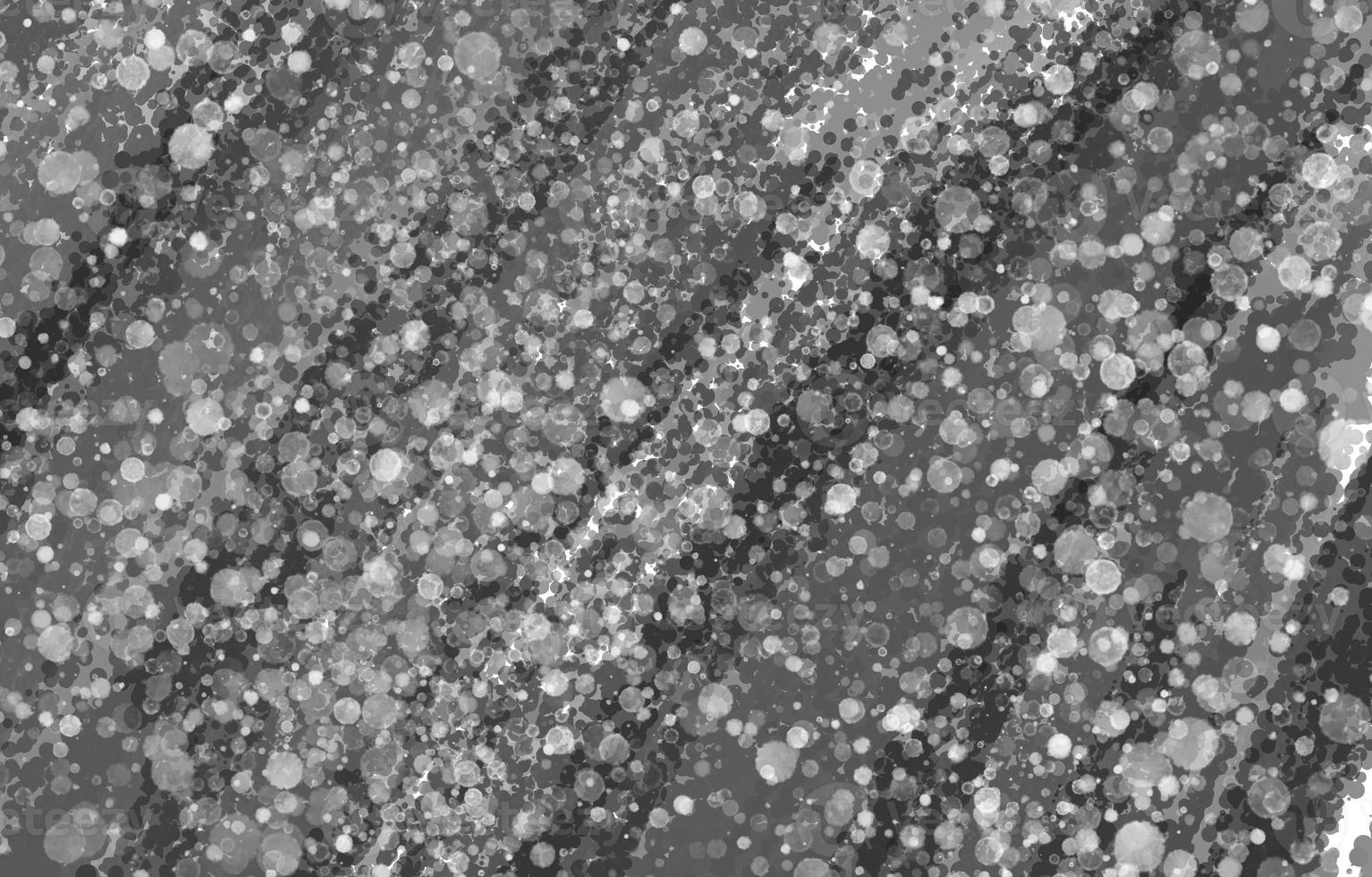 Monochrome particles abstract texture.Overlay illustration over any design to create grungy vintage effect and depth. photo