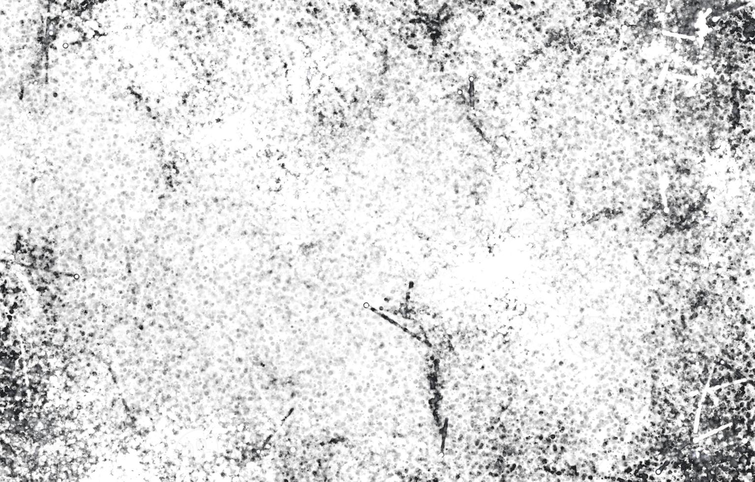 Monochrome particles abstract texture.Overlay illustration over any design to create grungy vintage effect and depth. photo