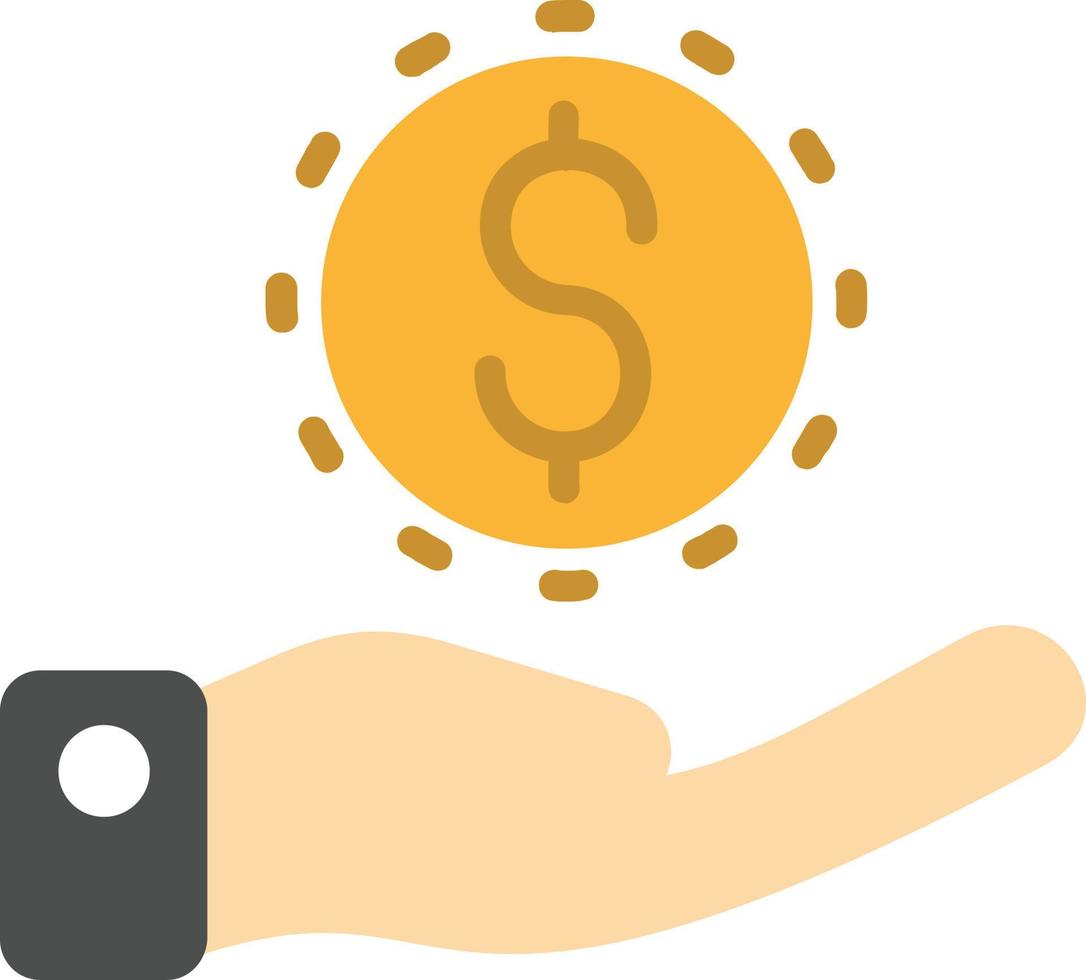 Save Money Flat Icon vector
