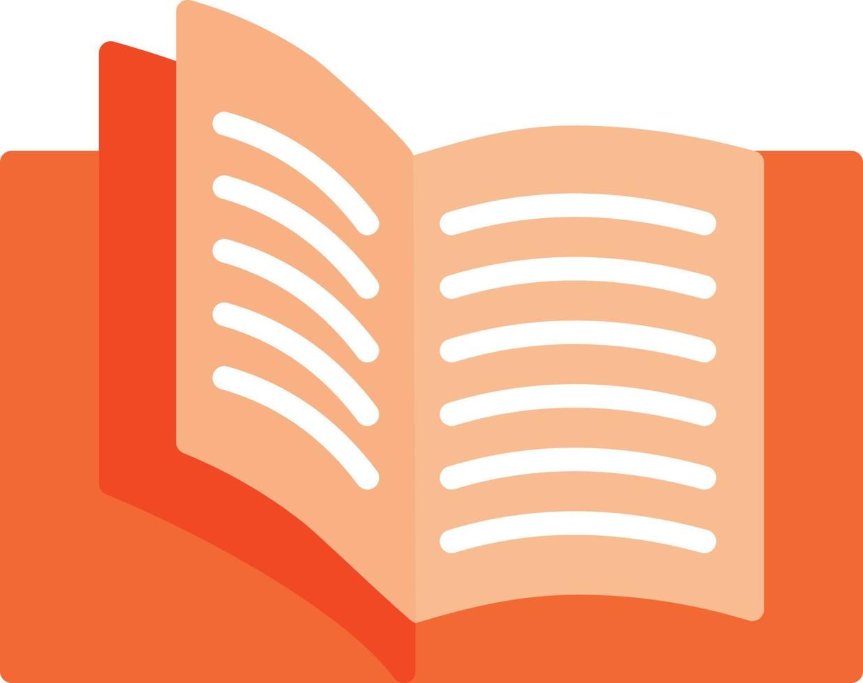 Book Flat Icon vector