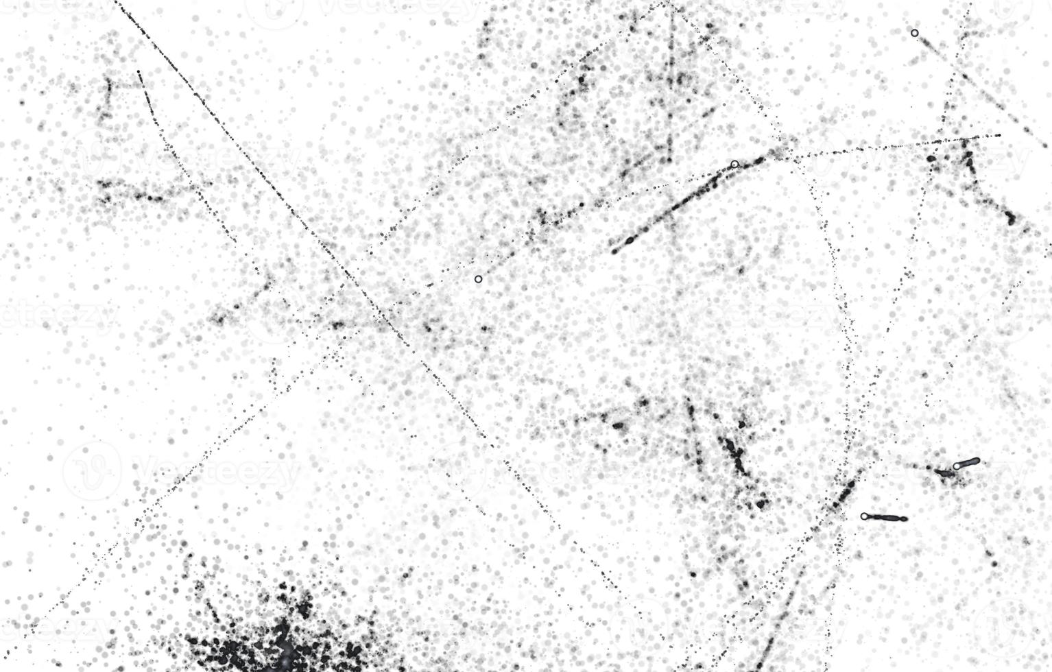 Dark Messy Dust Overlay Distress Background. Easy To Create Abstract Dotted, Scratched, Vintage Effect With Noise And Grain photo