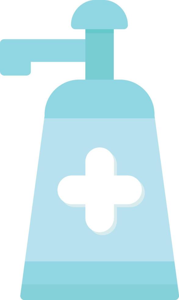 Sanitizer  Flat Icon vector