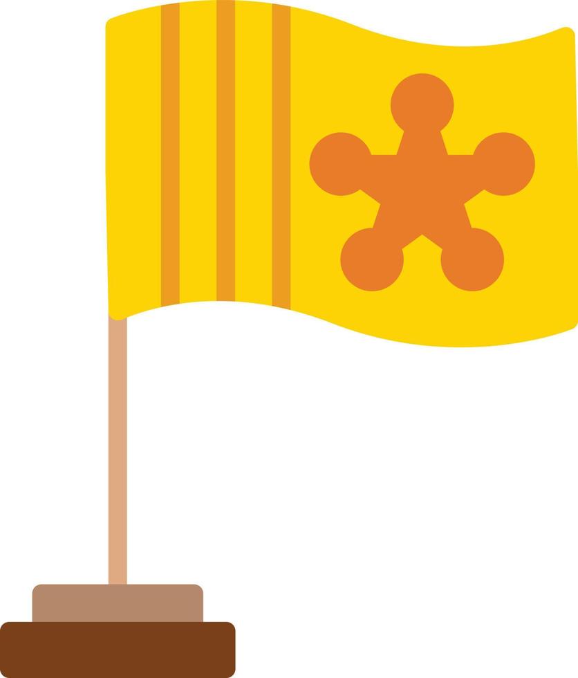 Flag Flat Icon vector