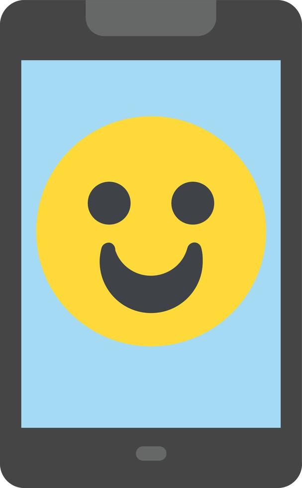 Laughing Flat Icon vector