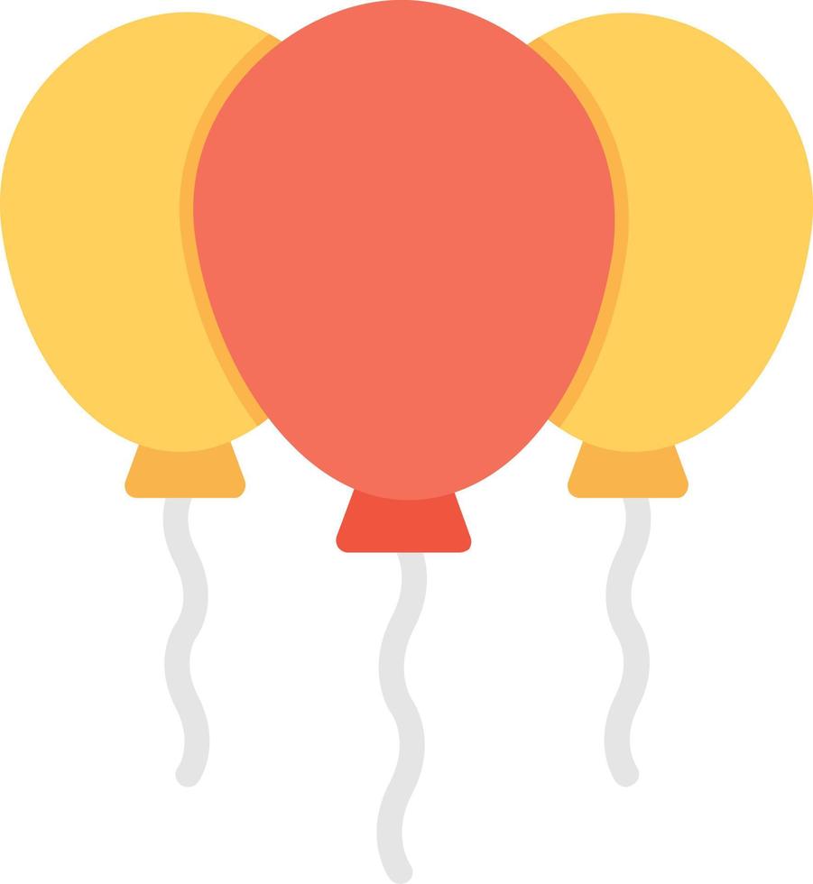 Balloons Vector Flat Icon