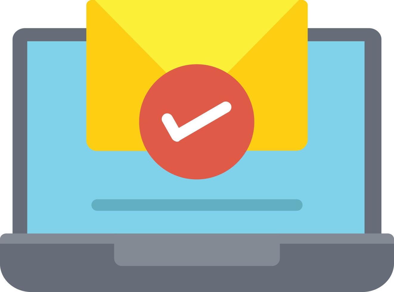 Email Flat Icon vector