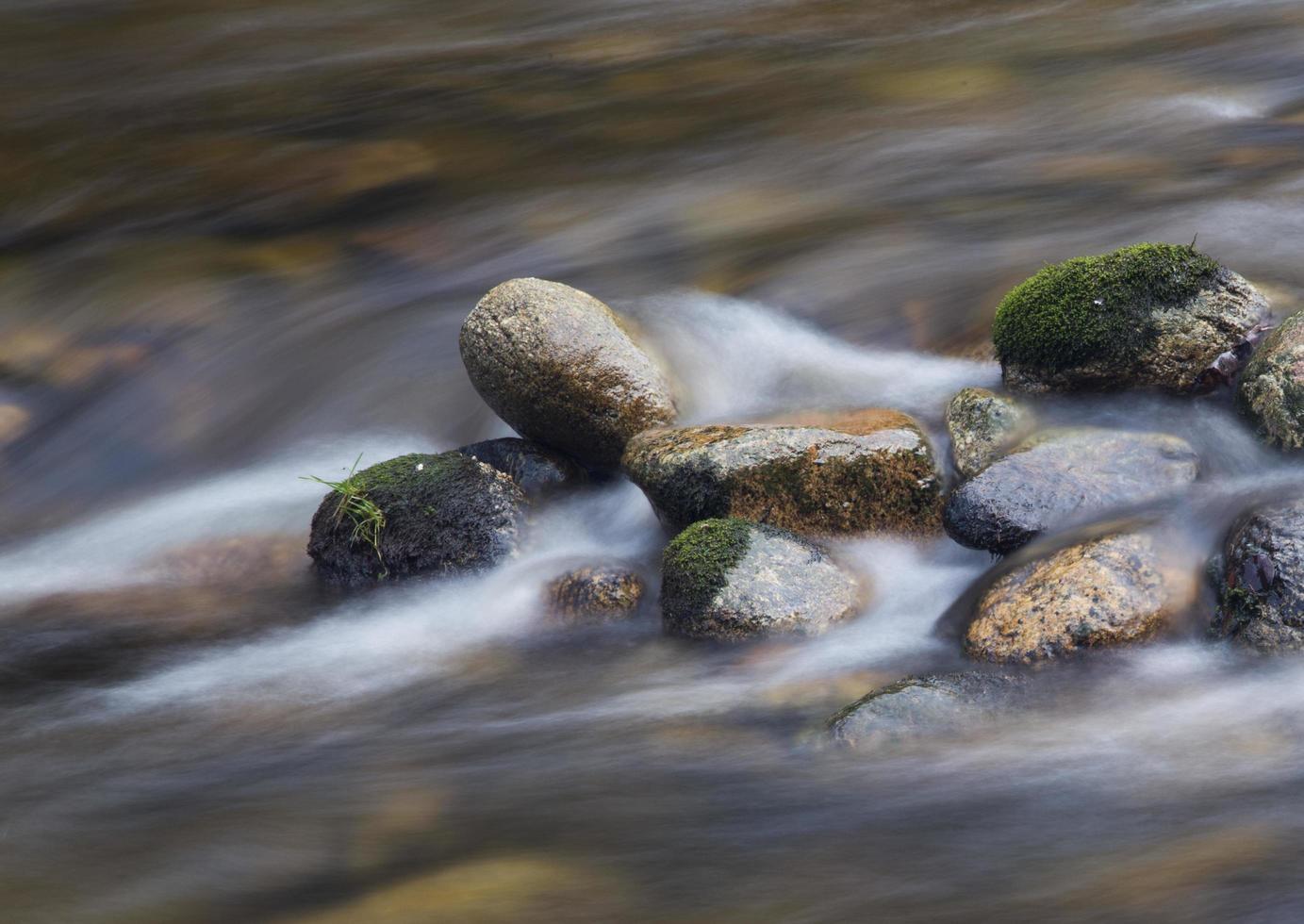 Stones in water photo