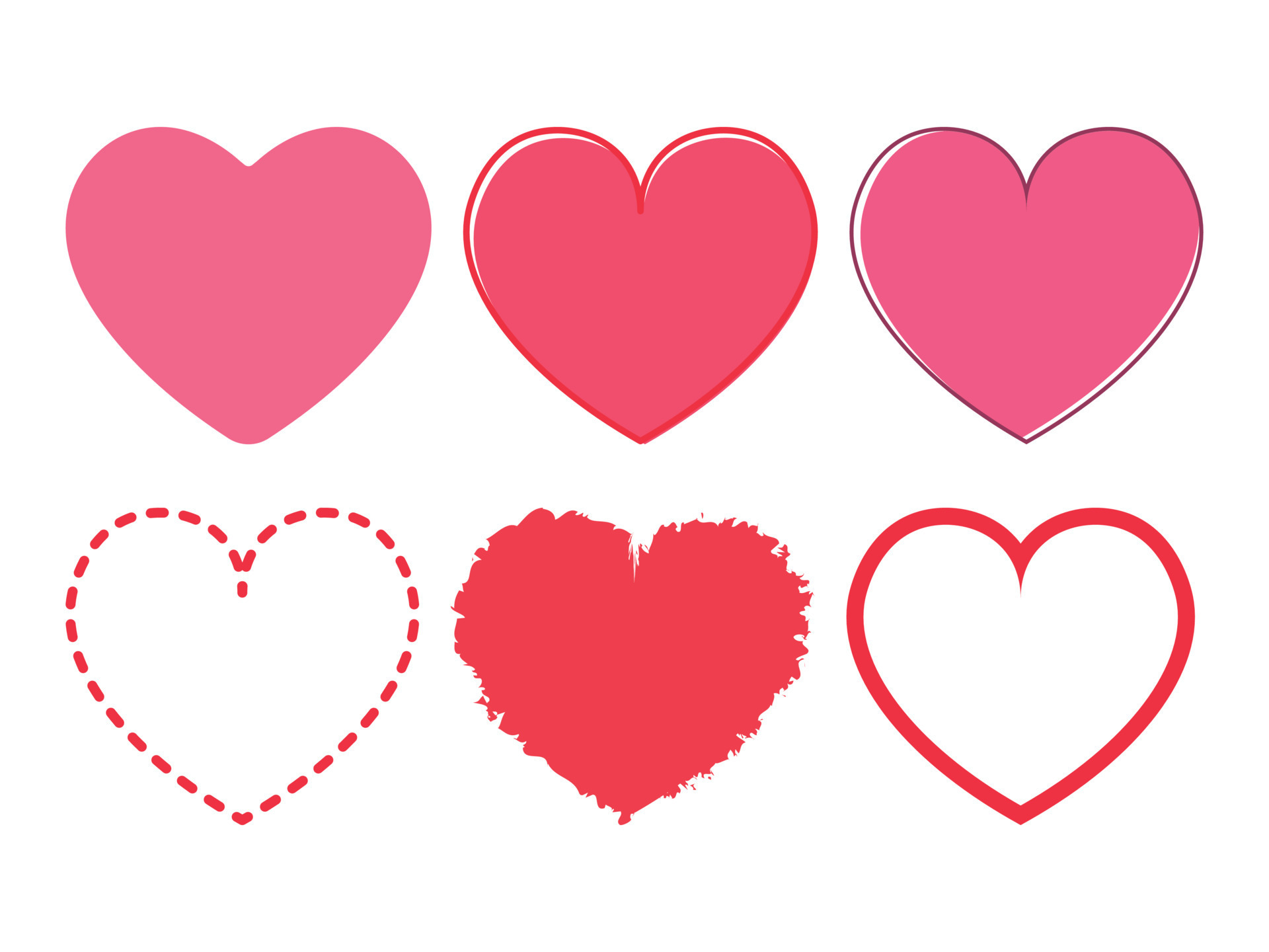 Pink and red heart shape clipart in love flat vector illustration animated design 10036340 Vector Art at Vecteezy Pink and red heart shape clipart in love flat vector illustration animated design 10036340 Vector Art at Vecteezy