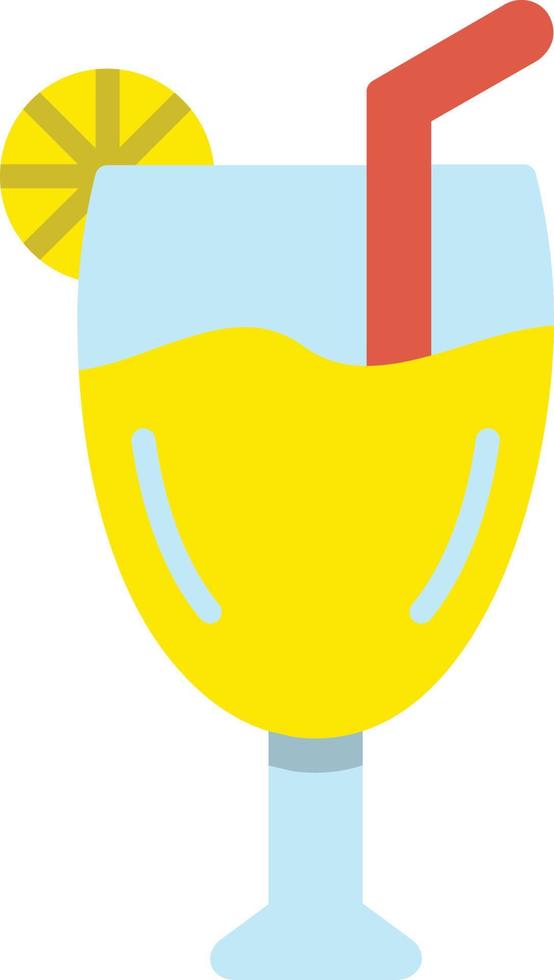 Cocktail Flat Icon vector