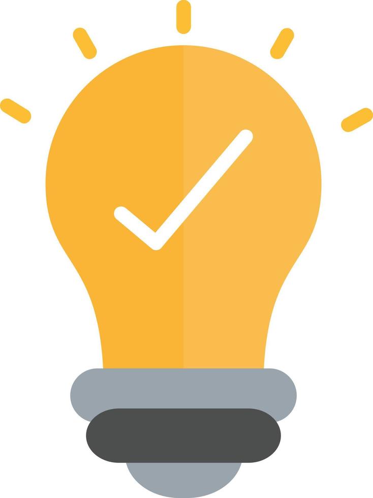 Idea Flat Icon vector