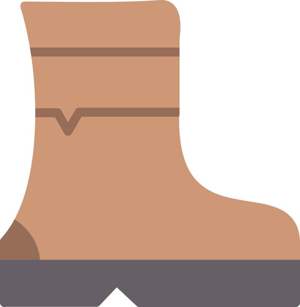 Boot  Flat Icon vector