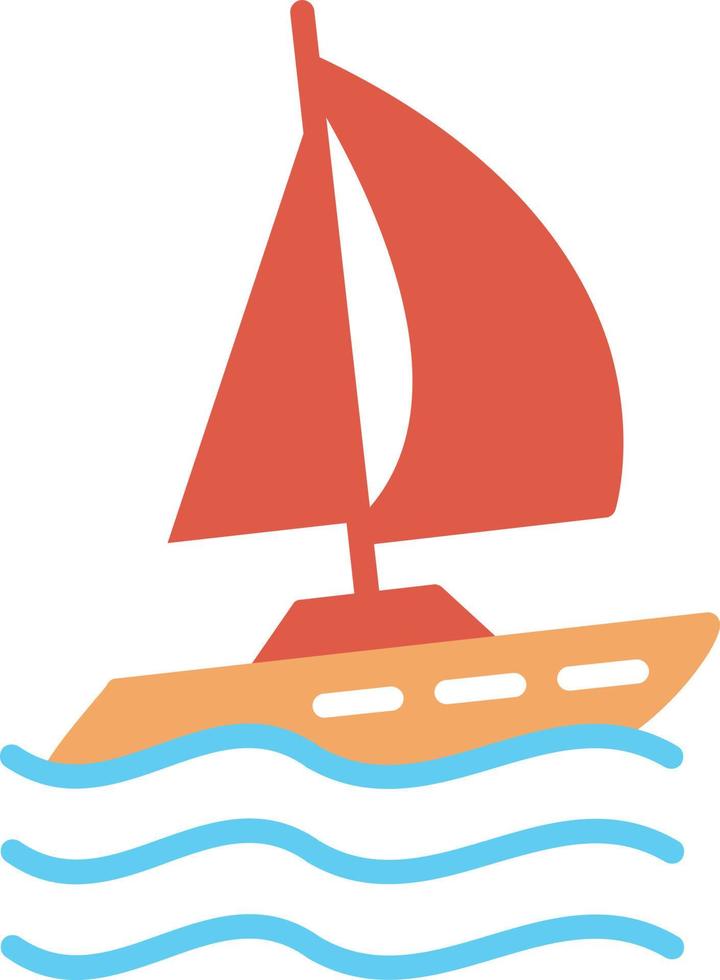 Ship Flat Icon vector