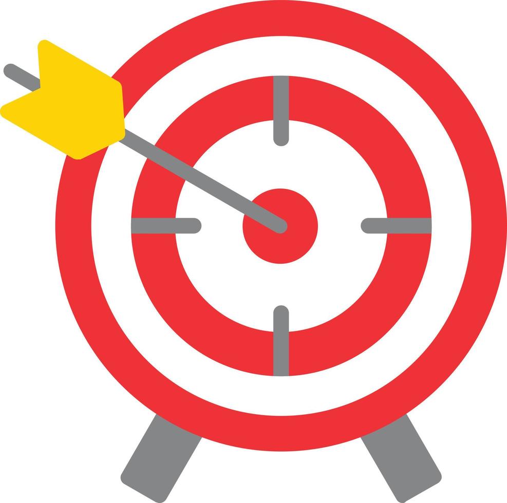 Target Flat Icon vector