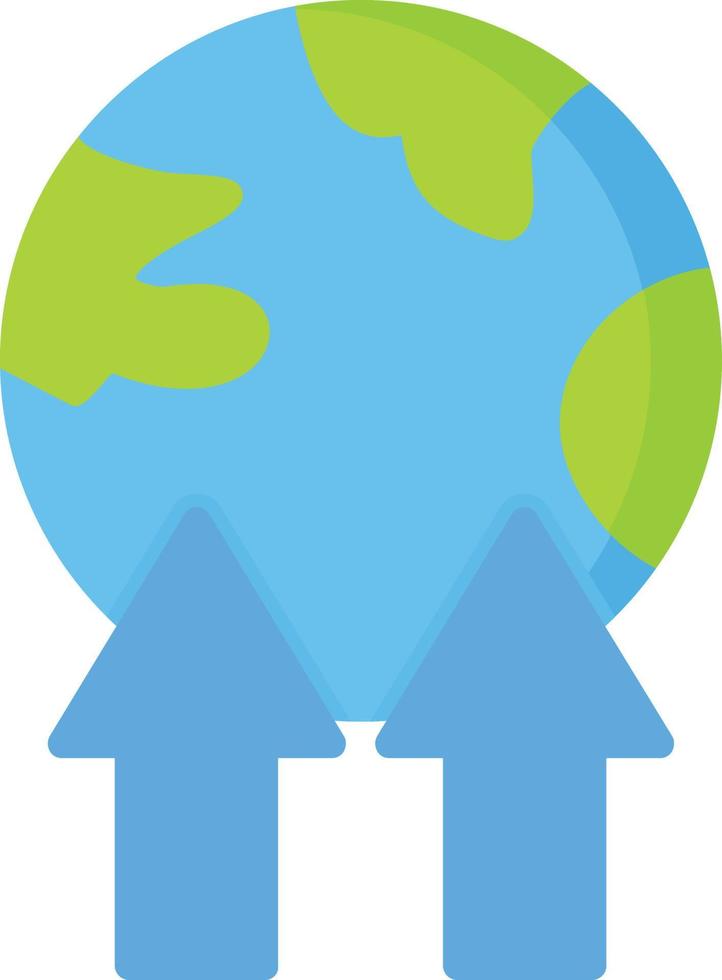 World Flat Icon vector