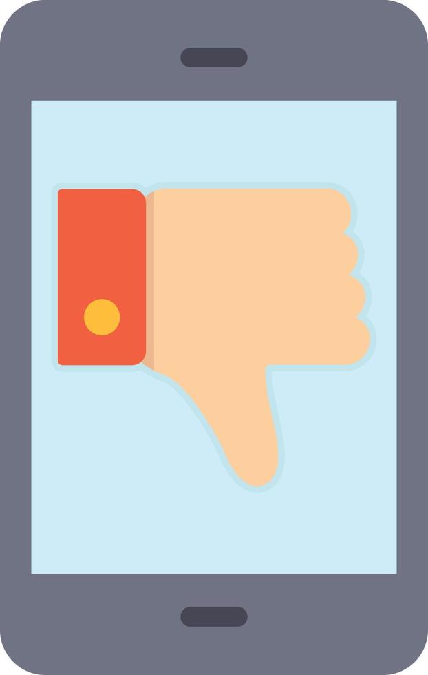 Mobile Phone Vector Flat Icon