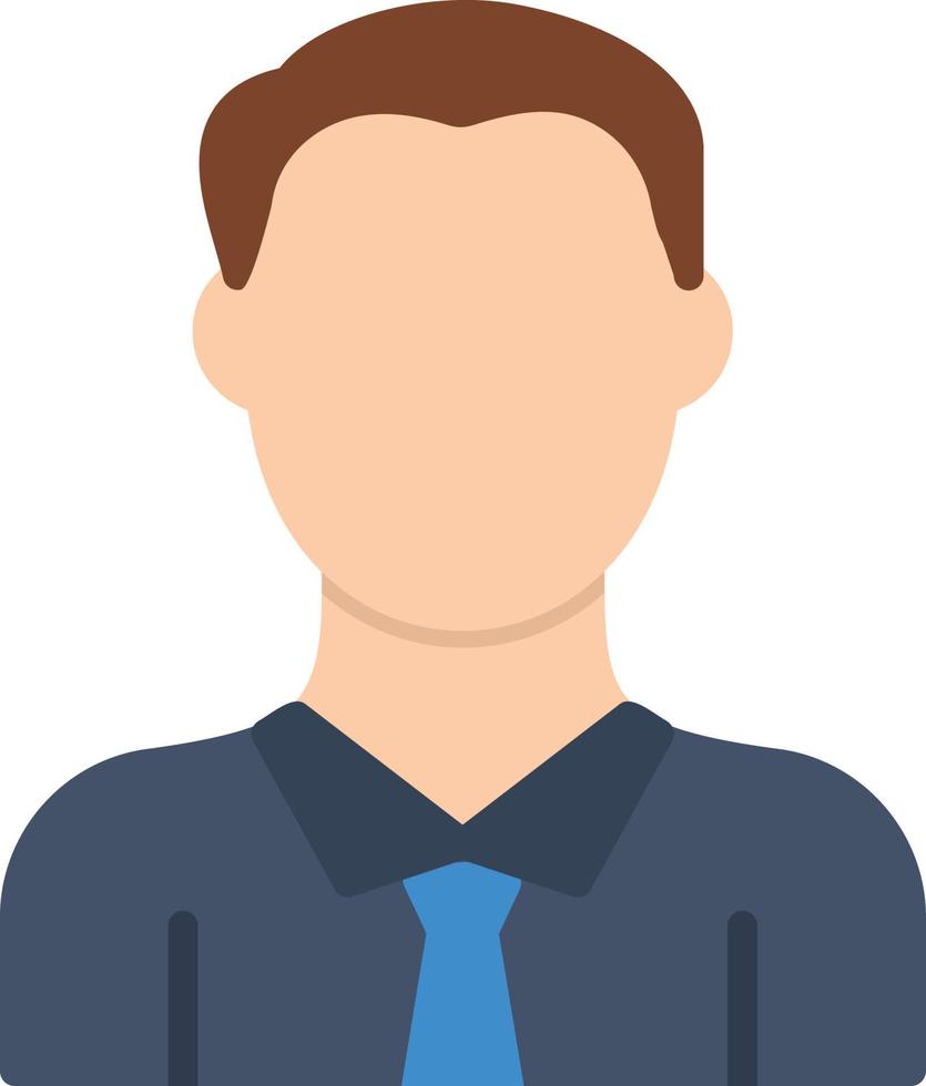 Banker Flat Icon vector