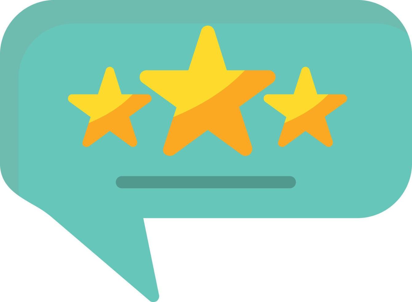 Rating Vector Flat Icon