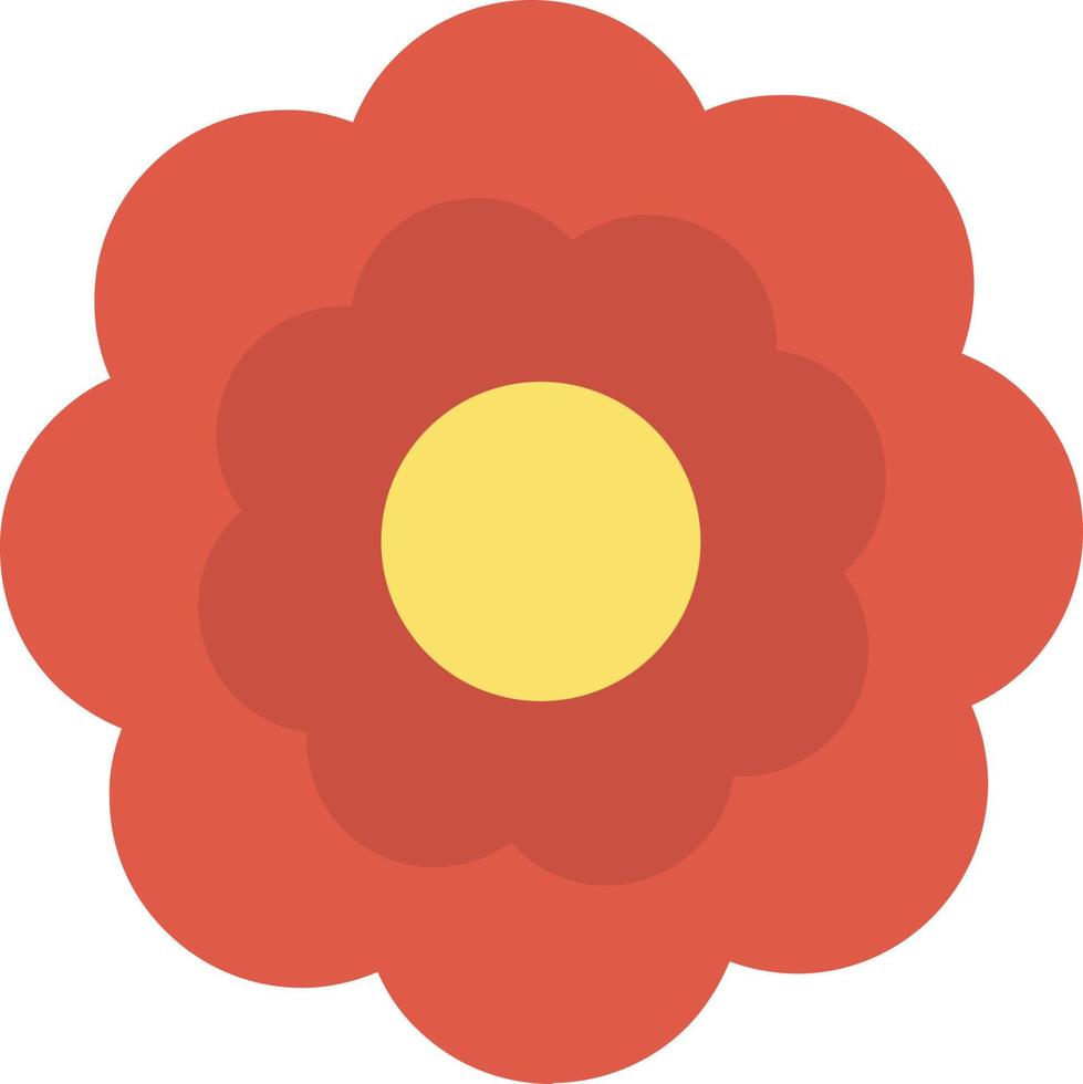 Flower Flat Icon vector