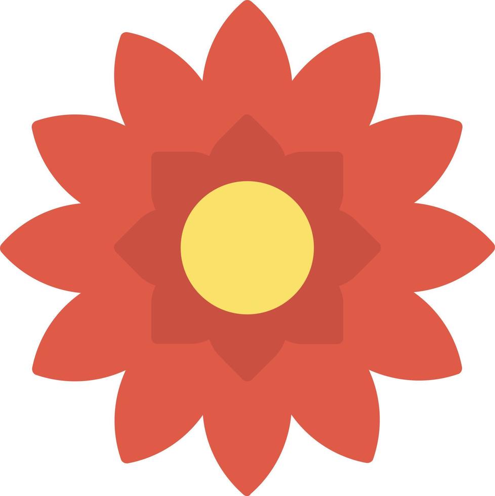 Flower Flat Icon vector