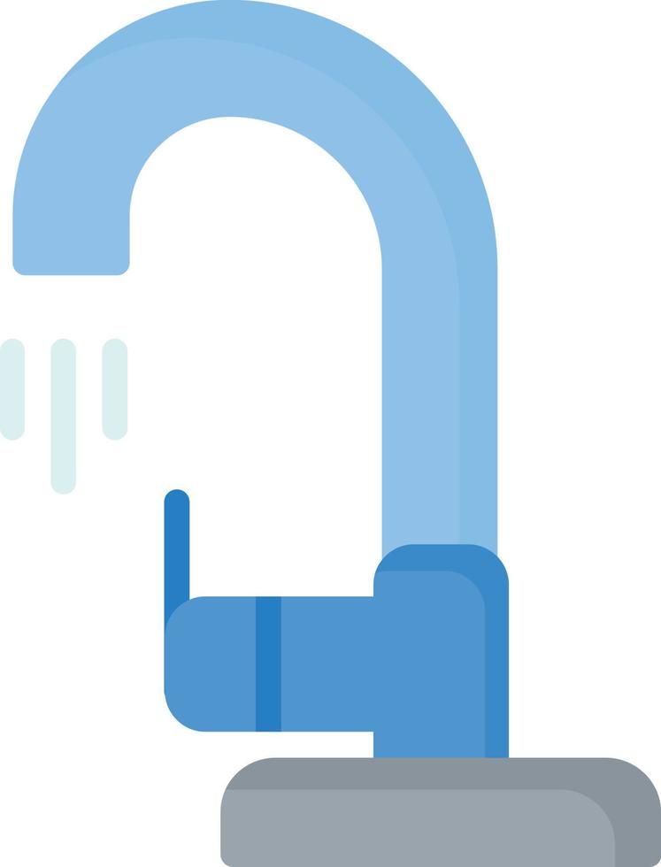 Faucet Flat Icon vector