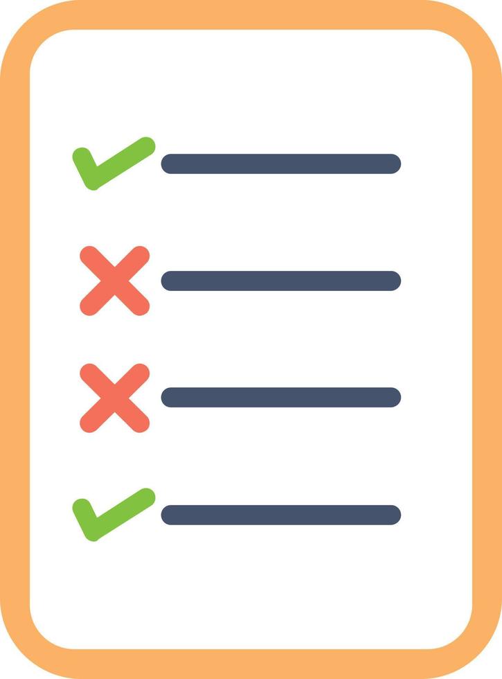 Checklist Vector Flat Icon