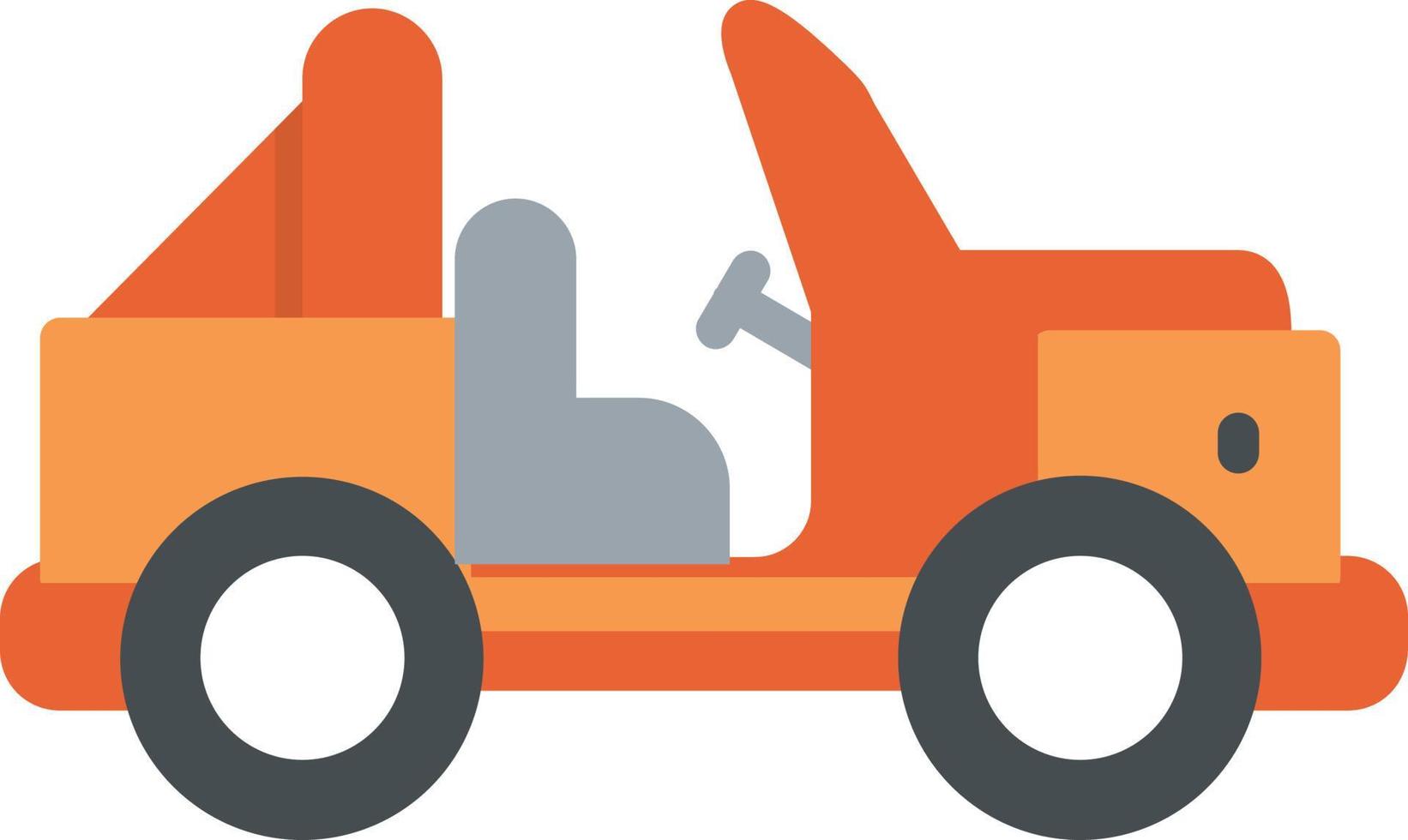 Jeep  Flat Icon vector