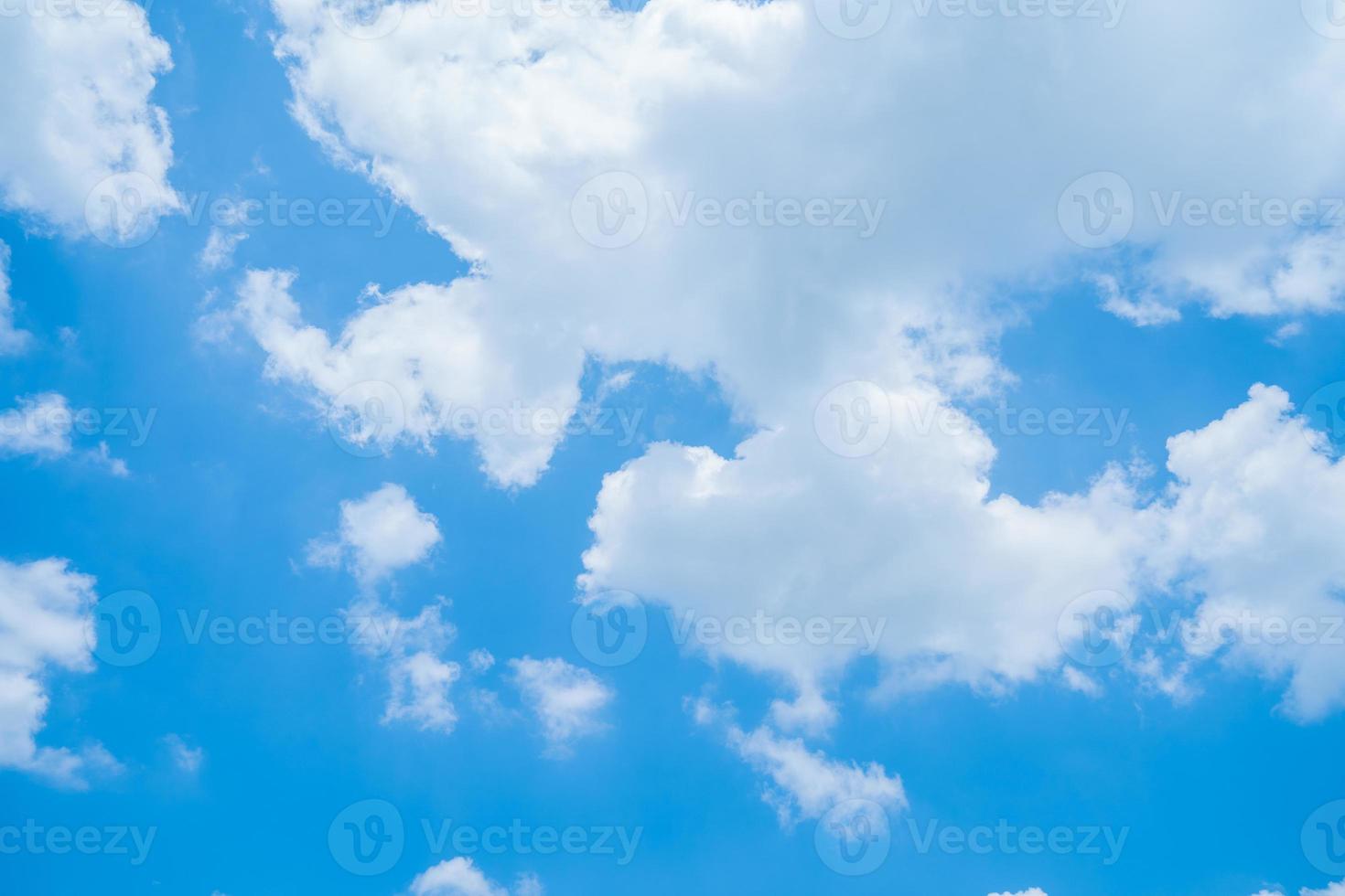 Beautiful view of blue sky with clouds at sunrise. Partly cloudy.Background cloud summer. Cloud summer. Sky cloud clear with sunset. Natural sky cinematic beautiful yellow and white texture background photo