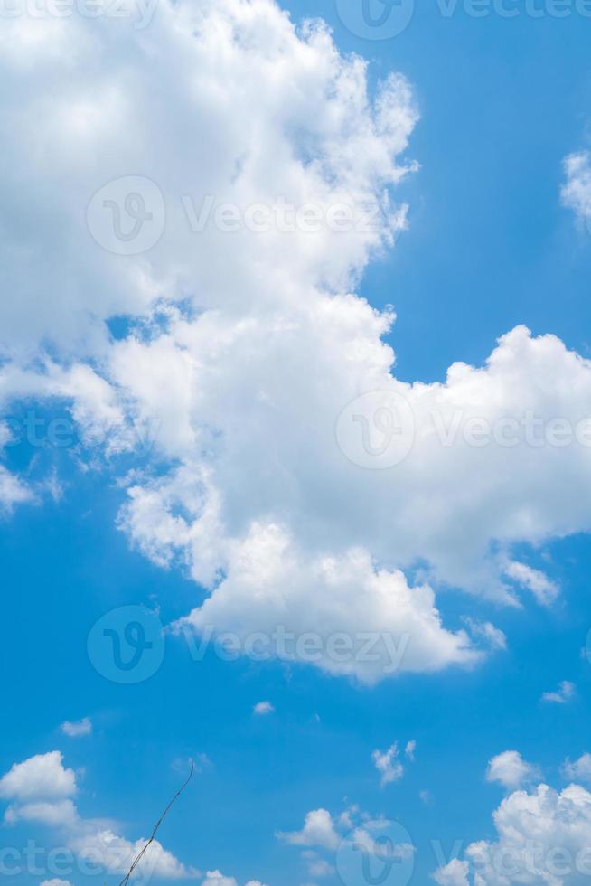 Beautiful view of blue sky with clouds at sunrise. Partly cloudy.Background cloud summer. Cloud summer. Sky cloud clear with sunset. Natural sky cinematic beautiful yellow and white texture background photo