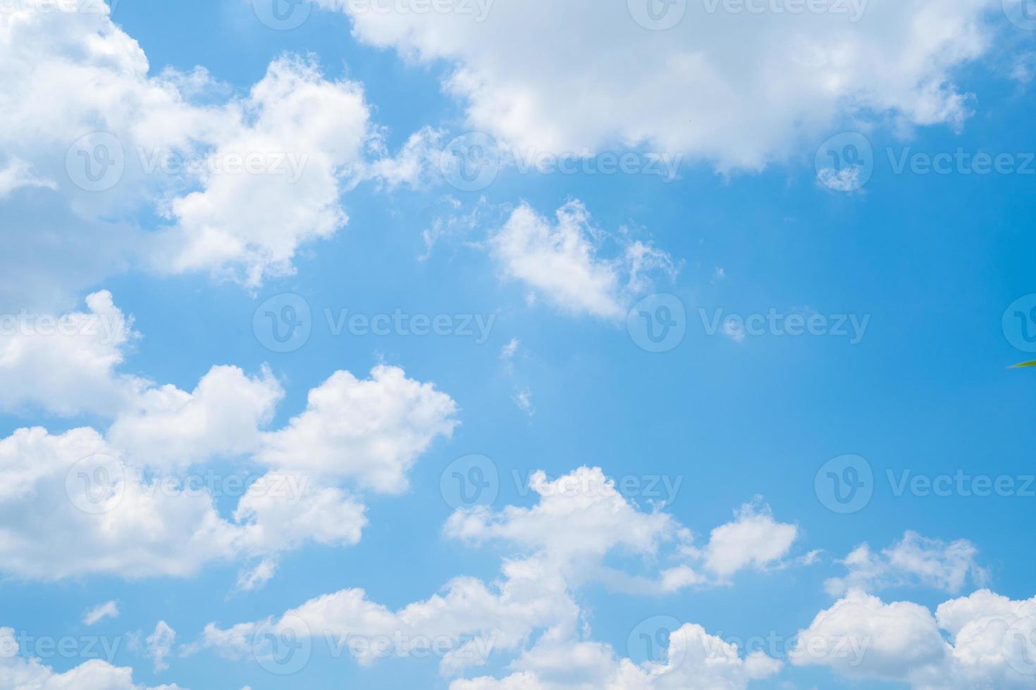 Beautiful view of blue sky with clouds at sunrise. Partly cloudy.Background cloud summer. Cloud summer. Sky cloud clear with sunset. Natural sky cinematic beautiful yellow and white texture background photo