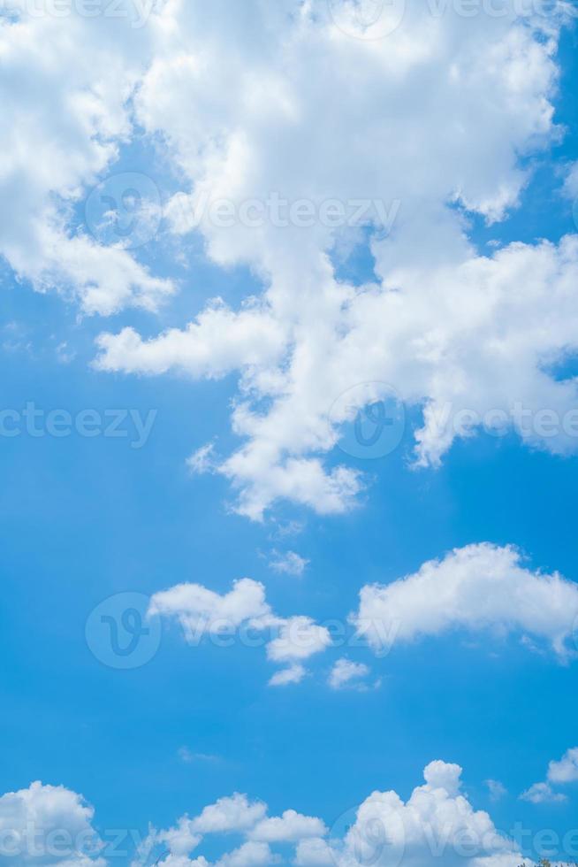 Beautiful view of blue sky with clouds at sunrise. Partly cloudy.Background cloud summer. Cloud summer. Sky cloud clear with sunset. Natural sky cinematic beautiful yellow and white texture background photo