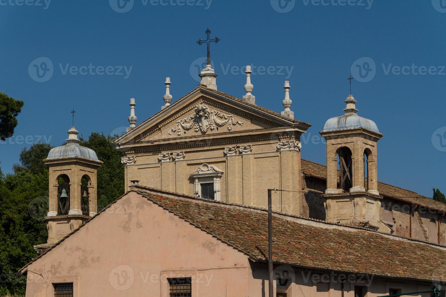 Great church in center of Rome, Italy. photo