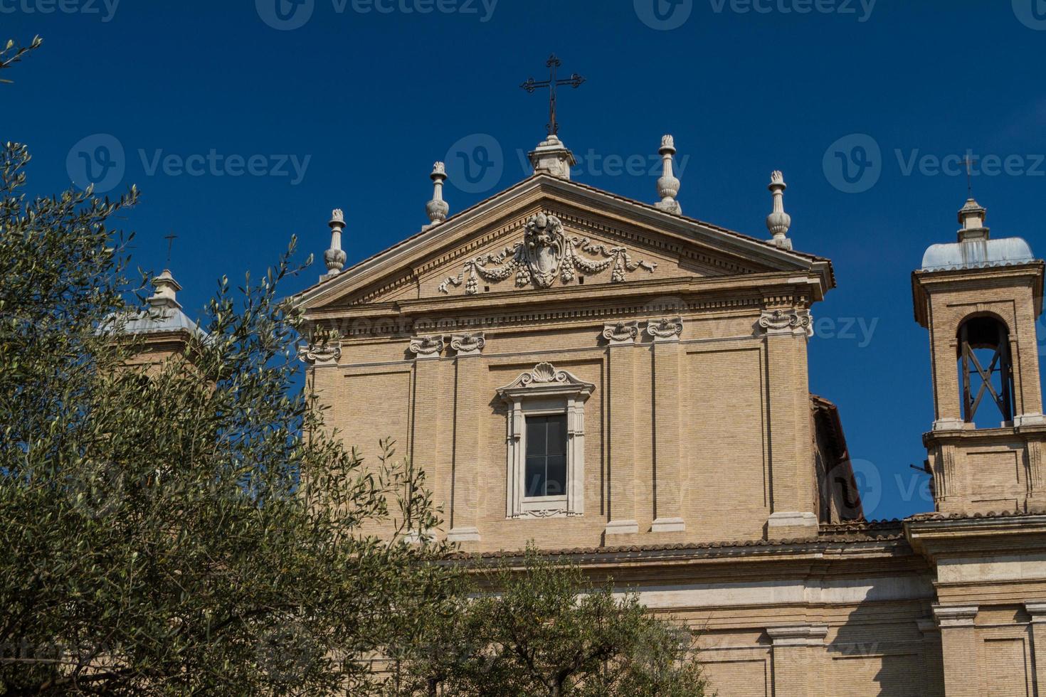 Great church in center of Rome, Italy. photo