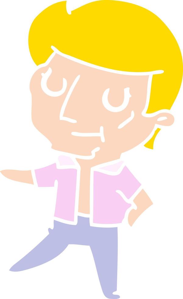 cartoon of kawaii older man vector