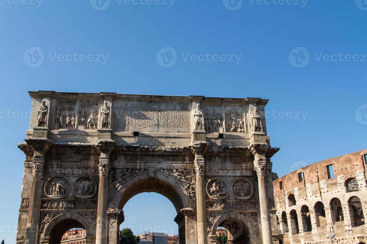 Roman ruins in Rome, Forum photo