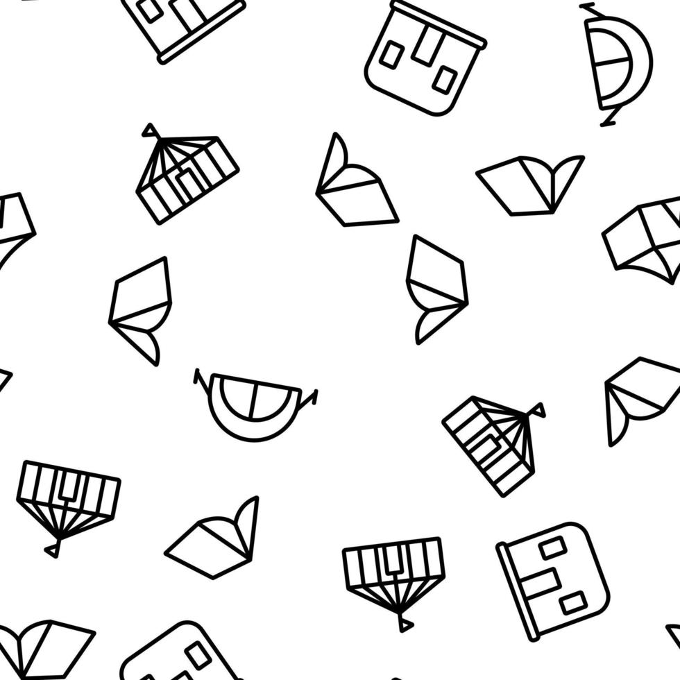 Tent Travel And Circus Vector Seamless Pattern