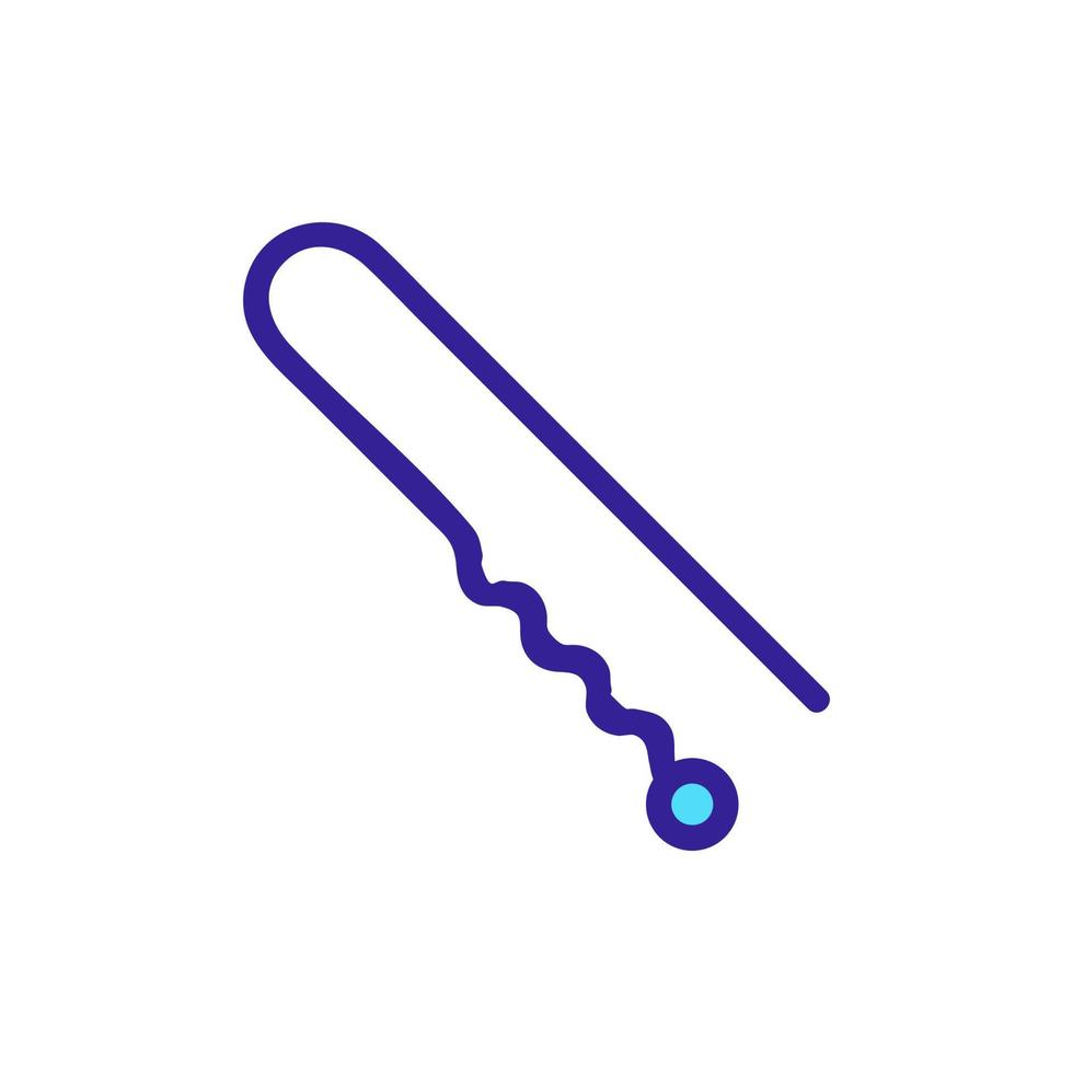 clip modern icon vector outline illustration