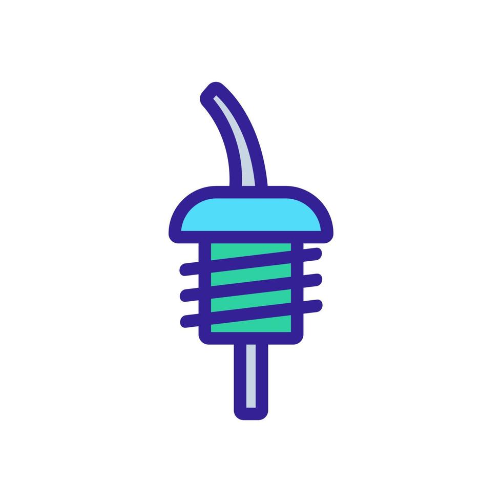 bar geyser dispenser icon vector outline illustration